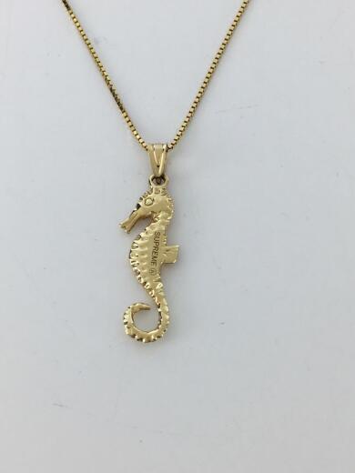 画像：Supreme16AW/Seahorse Gold Pendant 14K/ネックレス/--/GLD/トップ有1