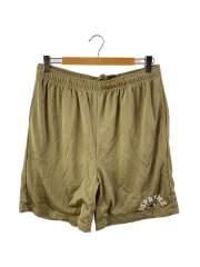 24SS/mesh short/ショートパンツ/XL/ポリエステル/KHK