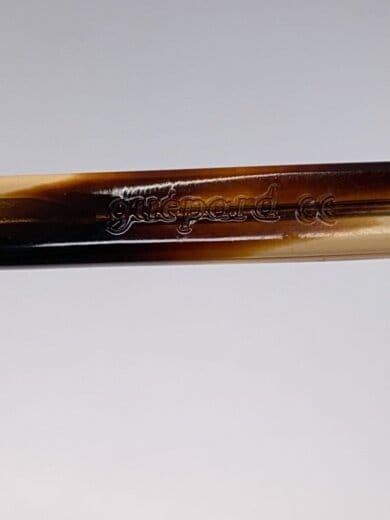 画像：guepardメガネ/ベッコウ柄/メンズ/9P-21/ガラス小傷/若干歪み//4