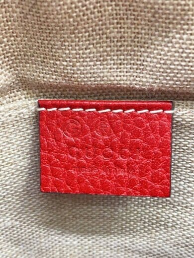 画像：GUCCIショルダーバッグ_GGキャンバス/キャンバス/RED5