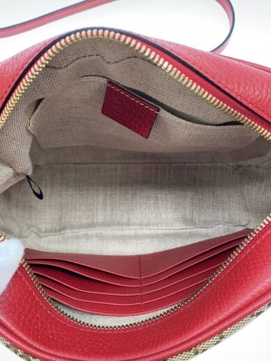 画像：GUCCIショルダーバッグ_GGキャンバス/キャンバス/RED6