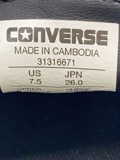 商品画像：ローカットスニーカー/26cm/BLK/スウェード/31316671 5