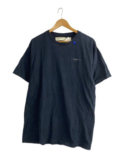 商品画像：Tシャツ/M/コットン/BLK/OMAA038E19185003/首元色褪せ有 1