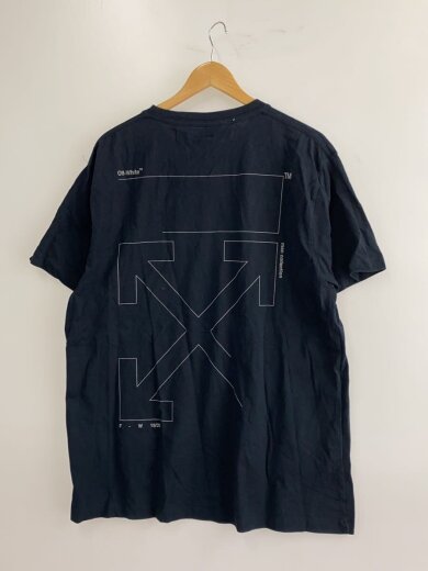 商品画像：Tシャツ/M/コットン/BLK/OMAA038E19185003/首元色褪せ有 2