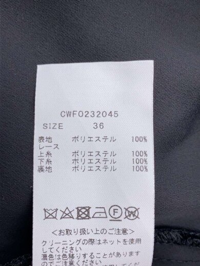 商品画像：ノースリーブワンピース/36/ポリエステル/BLK/CWFO232045 4