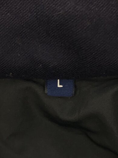 商品画像：長袖ブラウス/L/ウール/NVY/286P-L89// 4
