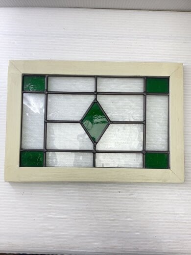 商品画像：ステンドグラスパネル/グリ-ンクリア/足なし 2
