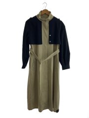 フロント汚れ有/23AW/アレンジオーバートレンチコート/2/ポリエステル/KHK/143158002