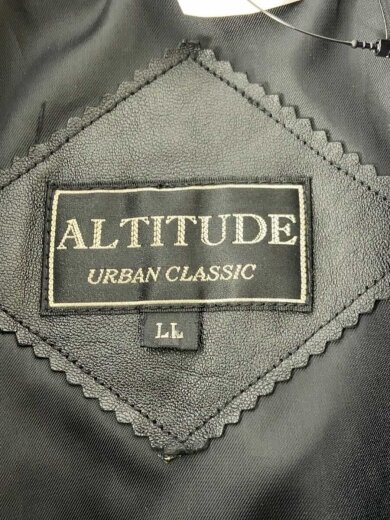 商品画像：ALTITUDE/レザージャケット・ブルゾン/LL/羊革/BLK/無地 3
