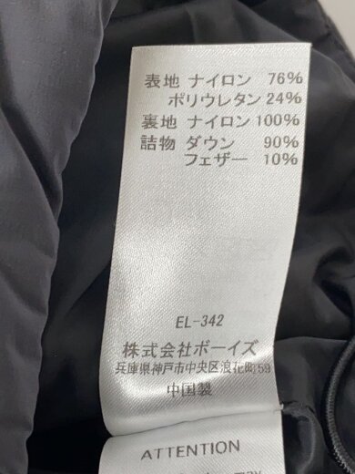 商品画像：ダウンジャケット/XS/ナイロン/BLK/無地/DT-A0186 NPS// 4