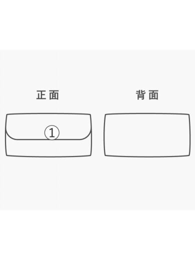 商品画像：2つ折り財布/レザー/BLK/無地/メンズ 8