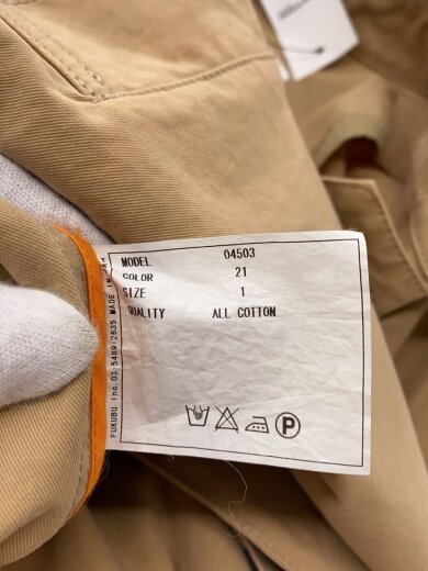 商品画像：ステンカラーコート/1/コットン 4