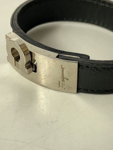 商品画像：ブレスレット/レザー/BLK/レディース 2