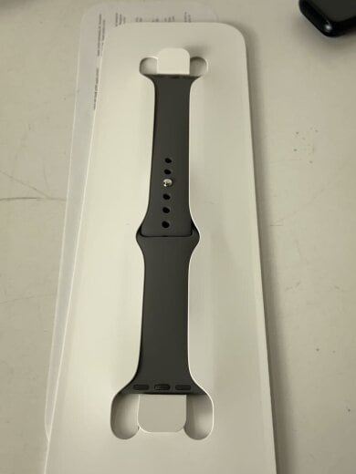 商品画像：Apple Watch SE 3 GPSモデル 40mm MEHX4J/A ミッドナイト/アナログ/ラバー/BL 5