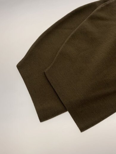 商品画像：SHAWL COLLAR KNIT ONE PIECE/M/アクリル/KHK/87112-5122 5