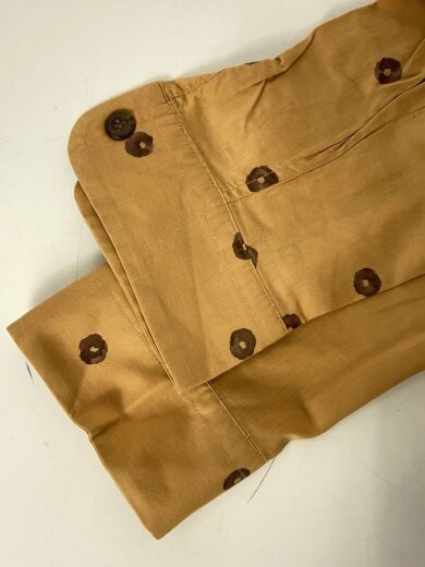 商品画像：長袖シャツ/2/コットン/BEG/総柄 6