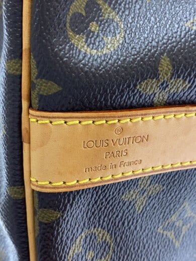 商品画像：キーポル・バンドリエール50_モノグラム・キャンバス/PVC/BRW 5