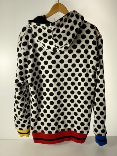 商品画像：ジップパーカー/M/コットン/BLK 6