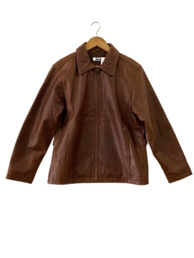 商品画像：PRENSA/レザージャケット・ブルゾン/M/牛革/BRW/無地/0415 1