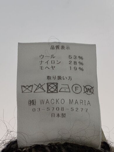 商品画像：カーディガン(厚手)/L/ウール/BEG/アニマル 5