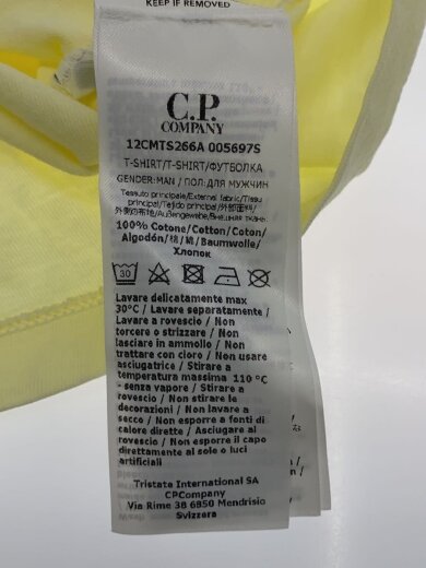 商品画像：Tシャツ/S/コットン/YLW 4