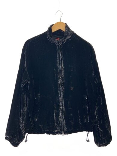 商品画像：ジャケット/44/レーヨン/BLK/無地/A14117 1