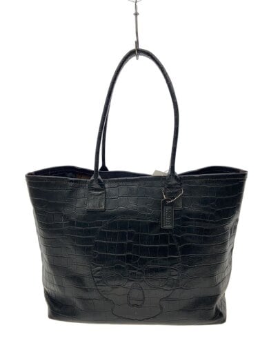 商品画像：PROTO LEATHERS/トートバッグ/レザー/BLK/アニマル 1