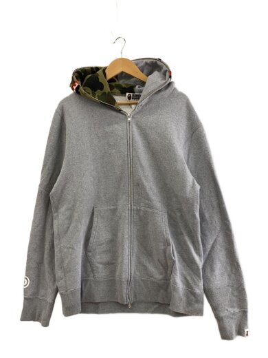 商品画像：ジャークジップパーカー/XL/コットン/GRY/カモフラ// 1