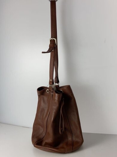 商品画像：ショルダーバッグ/レザー/BRW/無地 2