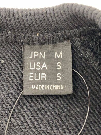 商品画像：スウェット/M/コットン/BLK/総柄/nw2441-1f001 4