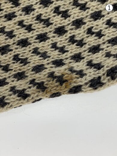 商品画像：ニット・セーター(厚手)/L/ウール/IVO/総柄 5