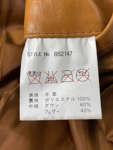 商品画像：Canyon de Chelly/ダウンジャケット/L/レザー/CML/無地 4