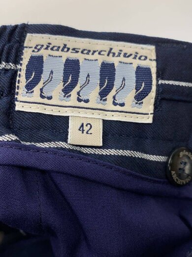 商品画像：giabsarchivio/ボトム/42/ポリエステル/NVY/ストライプ/A4361// 5