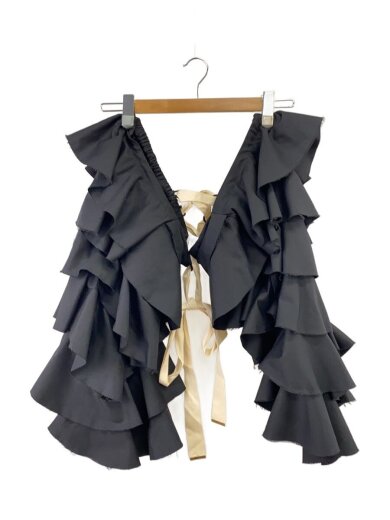 商品画像：ブラウス/FREE/ポリエステル/BLK/無地/0222031002// 1