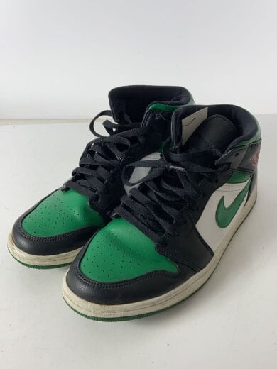 商品画像：AIR JORDAN 1 MID/エアジョーダン1ミッド/ブラック/554724-067/27.5cm/GRN 2