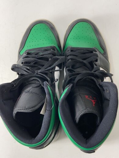 商品画像：AIR JORDAN 1 MID/エアジョーダン1ミッド/ブラック/554724-067/27.5cm/GRN 3
