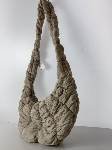 商品画像：ショルダーバッグ/ポリエステル/BEG/無地/キルティングショルダー 2