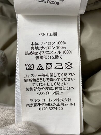商品画像：ダウンジャケット/XXS/ポリエステル/KHK/無地/0200014380// 5