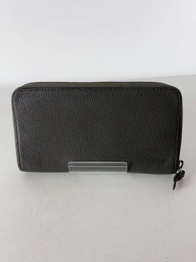 商品画像：長財布/レザー/GRY/無地/レディース// 2