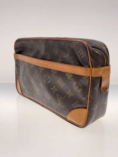 商品画像：コンピエーニュ28_モノグラム・キャンバス/PVC/BRW/総柄 2