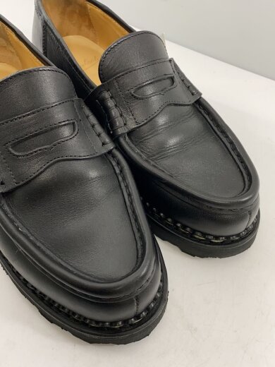 画像：Parabootローファー/UK6/BLK/牛革8