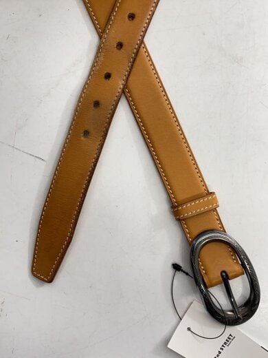 商品画像：ベルト/レザー/BRW/無地/メンズ 3