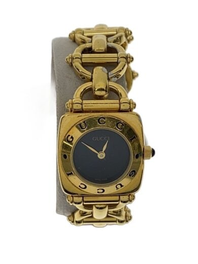 商品画像：腕時計/アナログ/--/BLK/GLD/SS/6400L/キズヨゴレ有 1