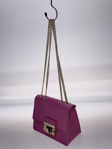 商品画像：ショルダーバッグ/レザー/PNK/無地 2