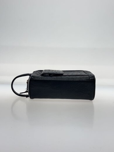 商品画像：セカンドバッグ/レザー/BLK/無地 4