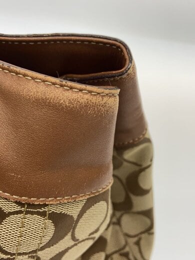 商品画像：トートバッグ_ペネロピ_シグネチャー_ブラウンレザー/キャンバス/BRW/総柄 8