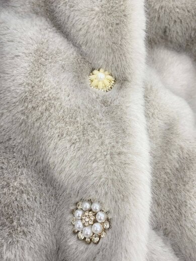 商品画像：コート/one/フェイクファー/GRY/LWFC255029 8