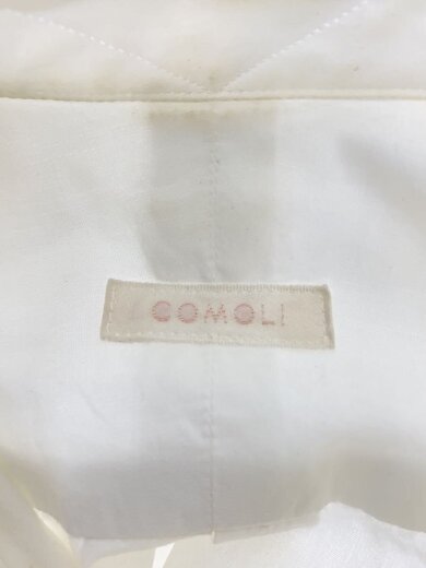 商品画像：長袖シャツ/--/コットン/WHT/無地// 3