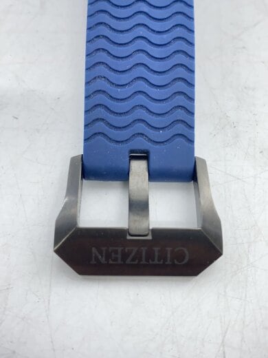 商品画像：ソーラー腕時計/アナログ/ラバー/BLU/BLU/F158-T026184 5