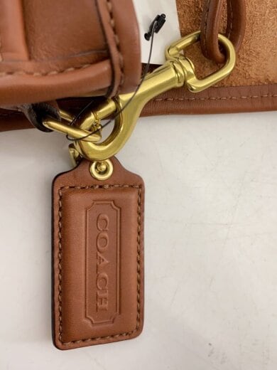 商品画像：オールドコーチターンロックショルダーバッグ/レザー/BRW/17994 9